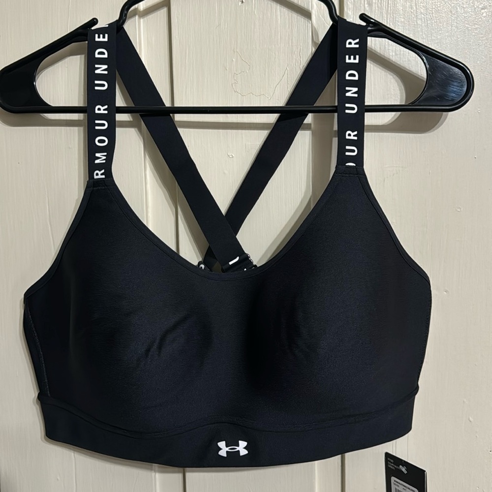NWT XL Under Armour Infinity medium support sports bra